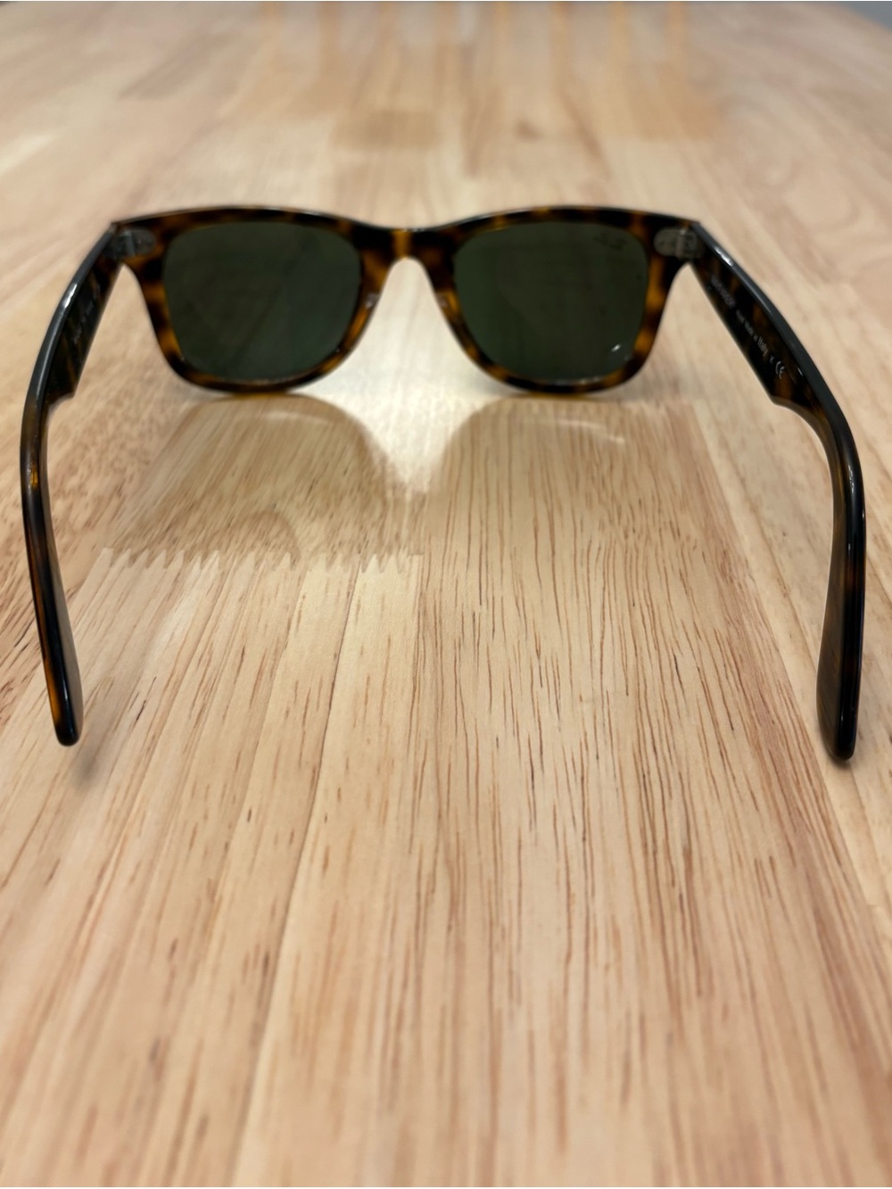 Ray-Ban RB4340 Wayfarer Tortoise Sunglasses Made in Italy - Picture 2 of 5